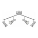 Ledvance LED Spot GU10 Aluminium 4x 3W - 827 Extra Warm White 
