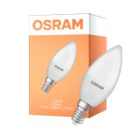 Osram Classic LED E14 Candle Frosted 7.5W 806lm - 827 Extra Warm White | Replaces 60W