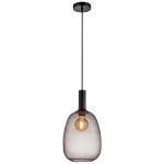 Nordlux Alton Pendant Glass Black | Suitable for E27