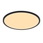 Nordlux LED Bulkhead Oja 60 Black 38W 3000lm - 827 Extra Warm White | 3-Step Dimmable - IP20