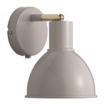 Nordlux Pop Wall Light Metal Beige | Suitable for E27