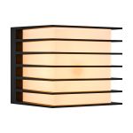 Nordlux Fluctus Wall Light Metal Black | Suitable for E27