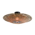 Good&Mojo Ceiling Light Kalimantan Bamboo Black S | Suitable for 1x E27 