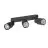 SLV Puri 2.0 Aluminium Spot Black | Suitable for 3x GU10