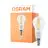 Osram Smart+ Matter Classic LED E14 Pear Filament Clear 4W 470lm - 827 Extra Warm White | Dimmable - Via Smart Device Only - Replaces 40W