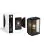 D'Lite Wall Light Arlo Black | IP44 - Suitable for 1x E27