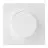 Noxion Rotary Cover Plate for LED Dimmer | Hard Edge - White