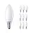 Multipack 10x Philips Corepro LED Candle E14 Frosted 4.3W 470lm - 827 Extra Warm White | Replaces 40W