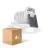 Multipack 4x Ledvance LED  SPOT ADJUST Aluminium  8W 720lm 36D - 940 Cool White | Cutout 68mm - IP20 - Best Colour Rendering -  Dimmable