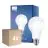 Multipack 4x Philips Classic LED Bulb E27 Pear Frosted 17.5W 2452lm - 827 Extra Warm White | Replaces 150W