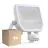 Multipack 4x Ledvance LED Floodlight Aluminium White 41W 6000lm 100D - 840 Cool White | IP65 - Motion And Light Sensor - Symmetrical