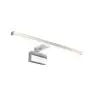 Nordlux Marlee 50 Wall Light Metal Chrome 8.9W 800lm - 930 Warm White | IP44 - Best Colour Rendering