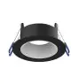 Noxion LED Spot Ares Deep ring Black - With Inner Ring White | Cutout 68mm - incl. GU10 Fitting