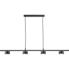 Nordlux LED Pendant Rail Clyde Black 20W 350lm 120D - 827 Extra Warm White | 3-Step Dimmable