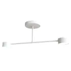 Emibig Ceiling Light Halo Steel White | Suitable for 2x GX53 - Max 8W