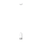Emibig Pendant Fumiko Steel White | Suitable for 1x GU10 - Max 10W
