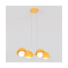 Emibig Pendant Boom Steel Orange | Suitable for 4x G9 - Max 8W