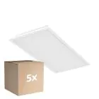 Multipack 5x Noxion LED Panel Ecowhite V4.0 20W 2400lm - 830-840-865 CCT | 60x30cm